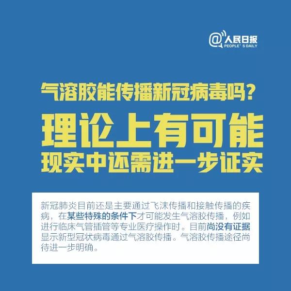 氣溶膠能傳播新型冠狀病毒嗎？理論上有可能，現(xiàn)實中還需進一步證實.jpg