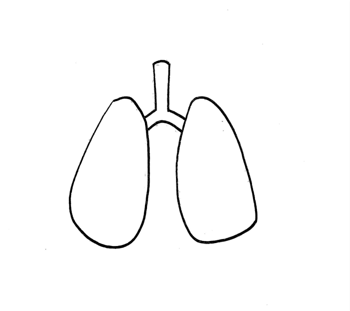 肺炎簡(jiǎn)筆畫