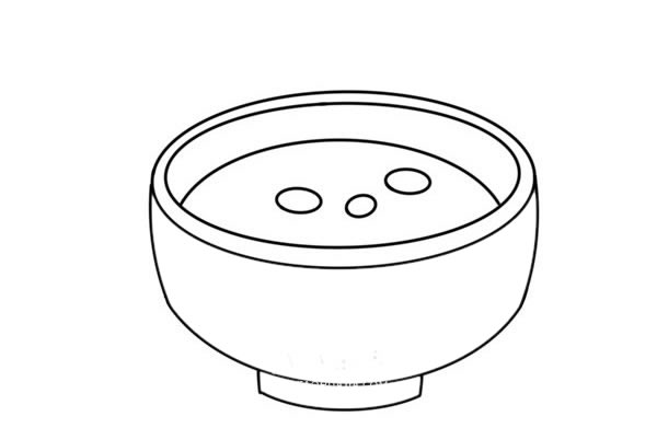 一碗粥簡(jiǎn)筆畫(huà)圖片