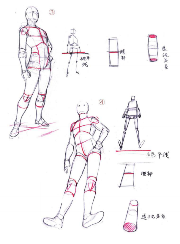 「動漫設(shè)計」人體繪畫進階 part 02 四大點八小點