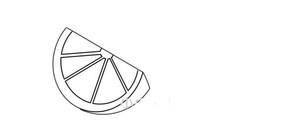 橙子怎么畫簡單又好看圖片 橙子簡筆畫步驟圖解教程