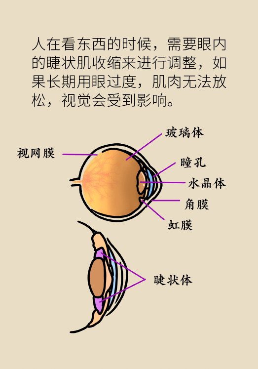 熬夜追劇后眼睛干澀疼痛？