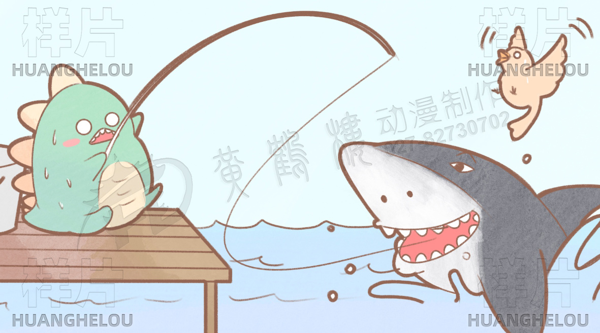 小恐龍釣魚收獲大鯨魚.jpg